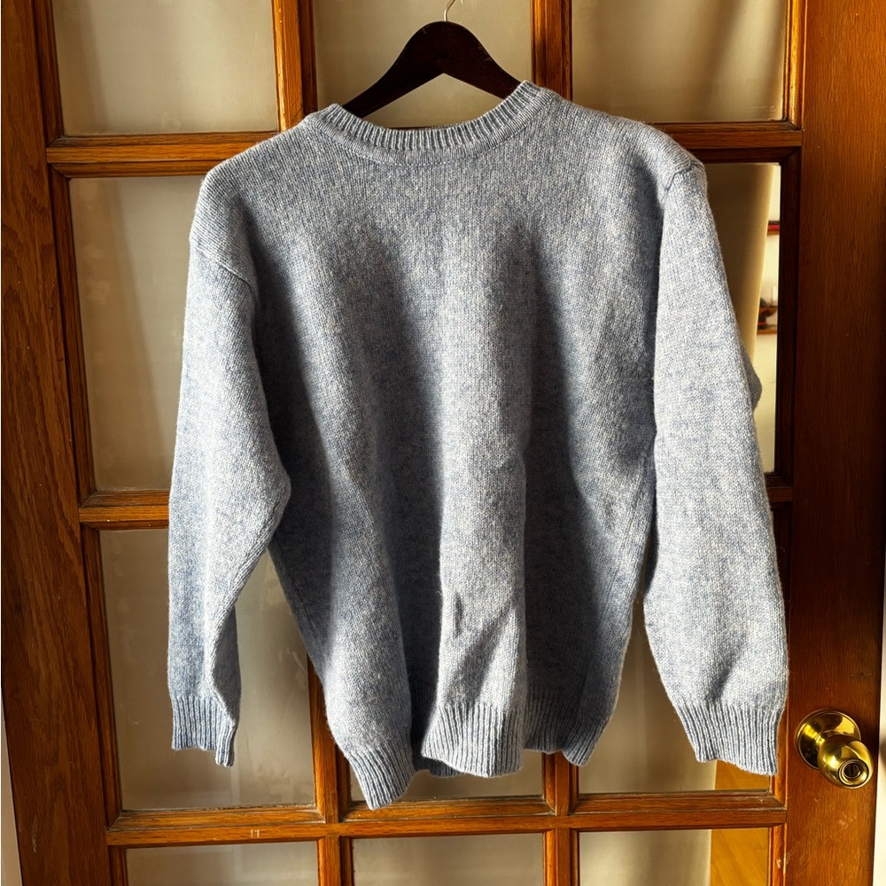 Baby Blue Vintage Wool Sweater